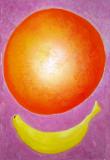 Two Planets (Orange and Banana)