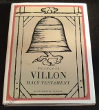 Francois Villon: Malý testament