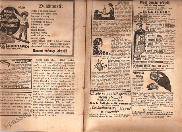 Velký zábavný kalendář na rok 1927 - 3 Velký zábavný kalendář na rok 1927 - 3