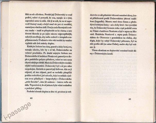 Dopisy neznámé šlechtičny Josefu Dobrovskému z r. 1796 - 3 Dopisy neznámé šlechtičny Josefu Dobrovskému z r. 1796 - 3