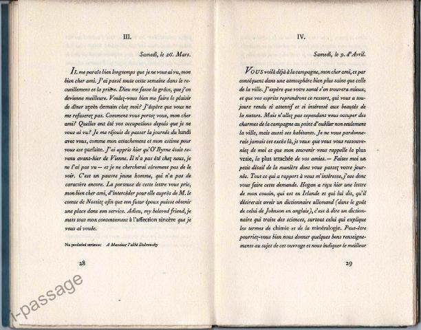 Dopisy neznámé šlechtičny Josefu Dobrovskému z r. 1796 - 4 Dopisy neznámé šlechtičny Josefu Dobrovskému z r. 1796 - 4