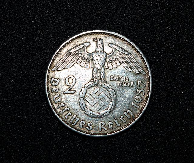 Stříbrná říšská dvoumarka - 1 Stříbrná říšská dvoumarka - 1